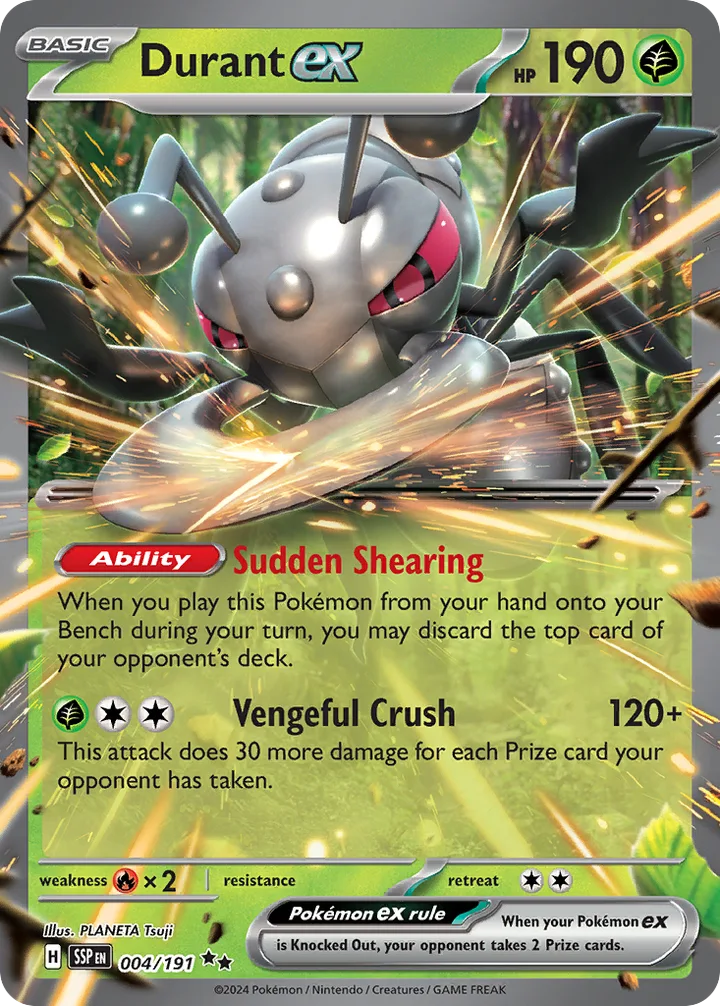 Durant ex, Surging Sparks 004/191