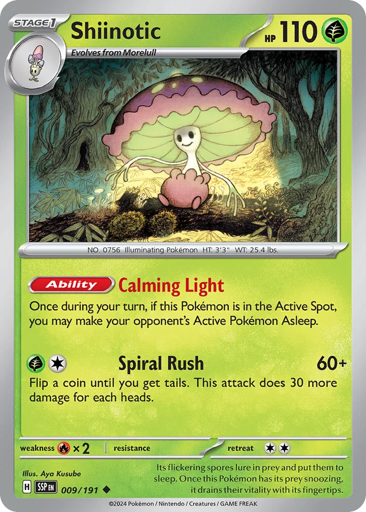 Shiinotic, Surging Sparks 009/191