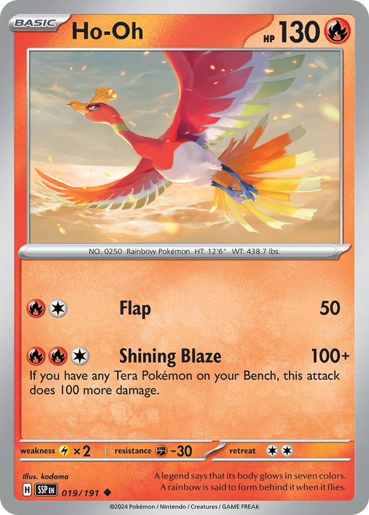 Ho-Oh, Surging Sparks 019/191