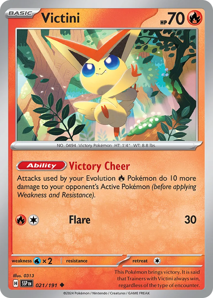 Victini, Surging Sparks 021/191