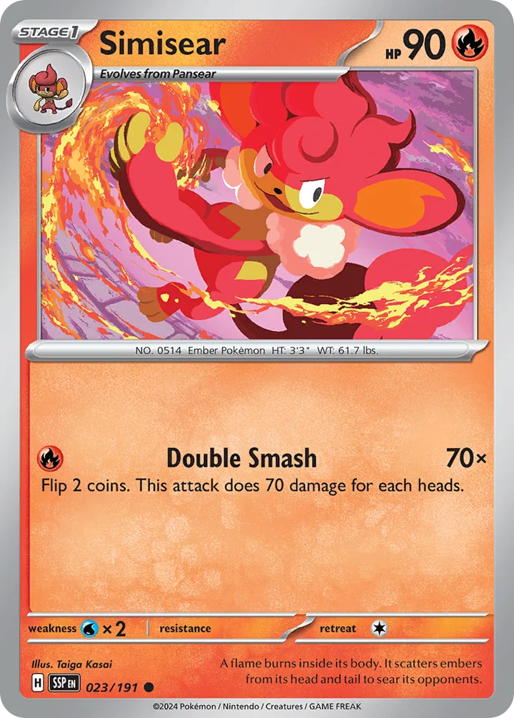 Simisear, Surging Sparks 023/191