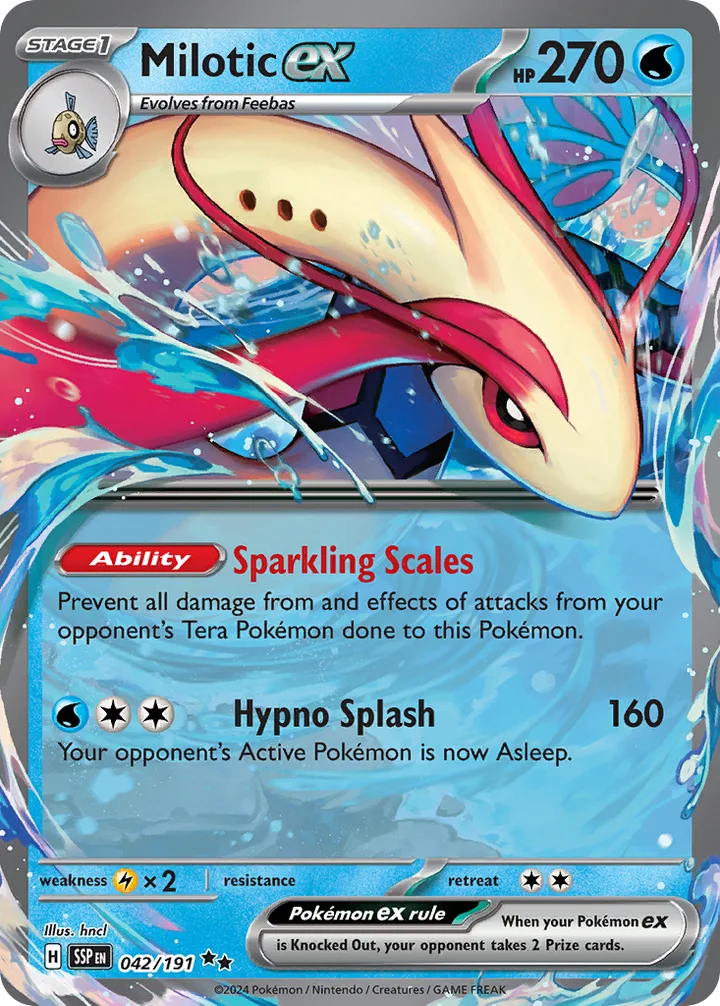 Milotic ex, Surging Sparks 042/191