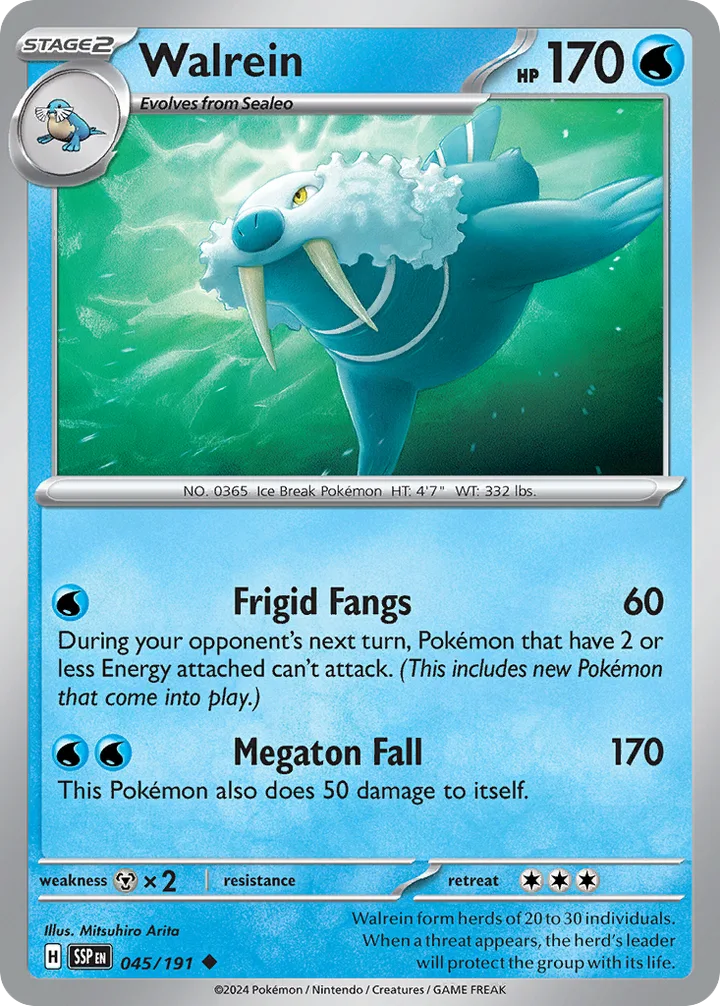 Walrein, Surging Sparks 045/191