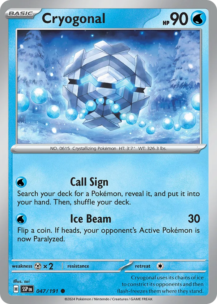 Cryogonal, Surging Sparks 047/191