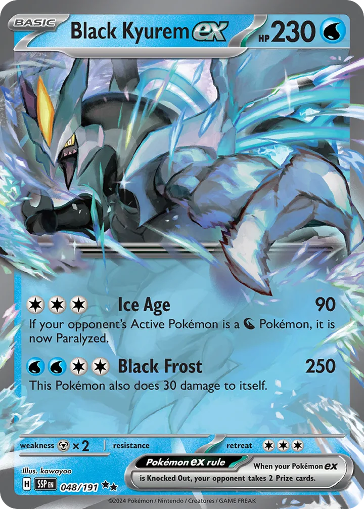 Black Kyurem ex, Surging Sparks 048/191