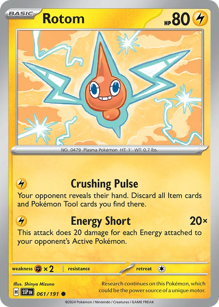 Rotom, Surging Sparks 061/191
