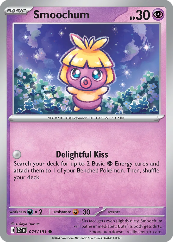 Smoochum, Surging Sparks 075/191