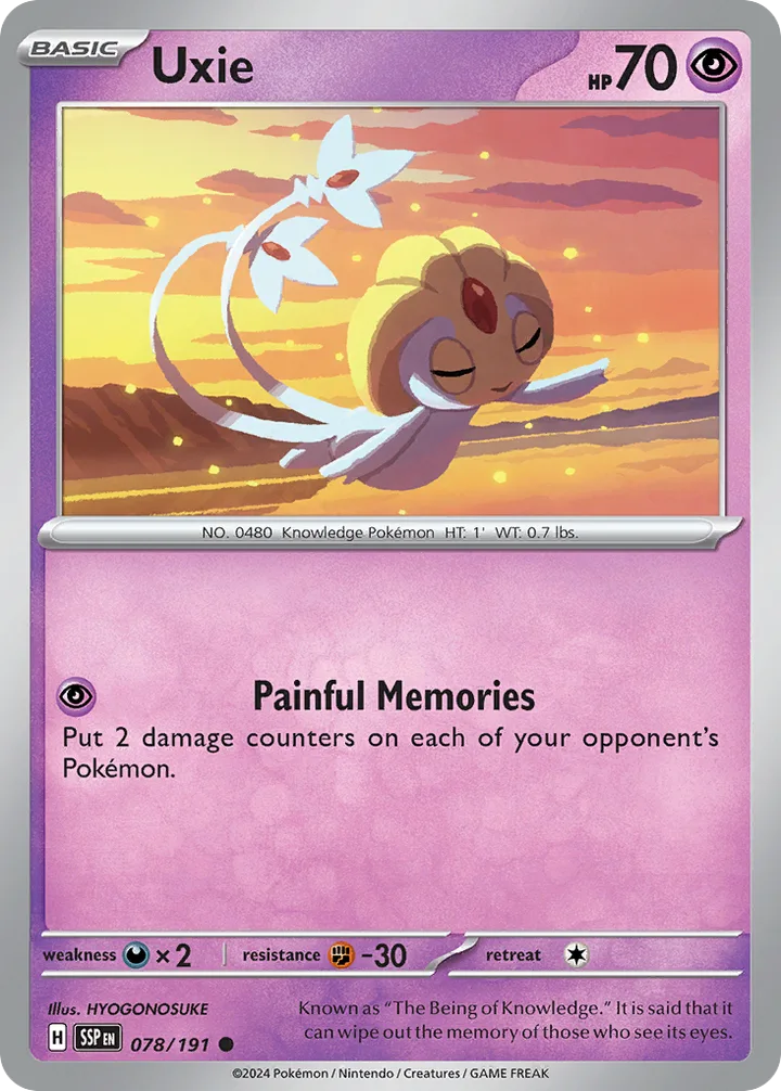 Uxie, Surging Sparks 078/191