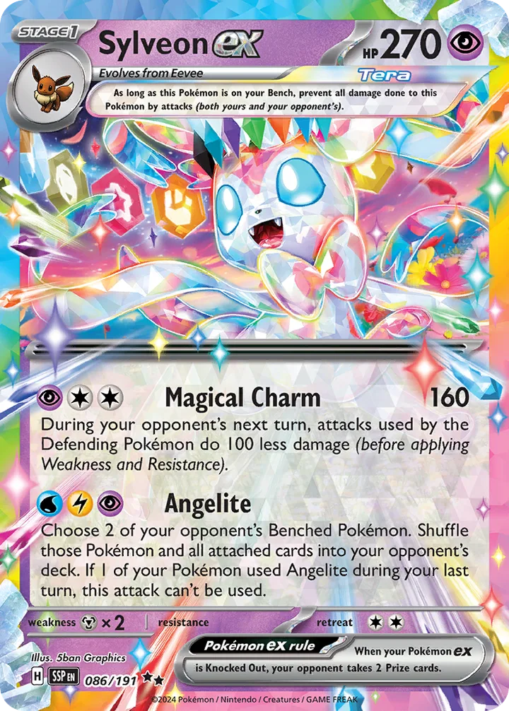 Sylveon ex, Surging Sparks 086/191