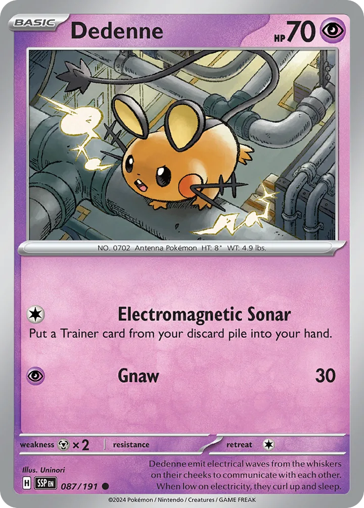Dedenne, Surging Sparks 087/191