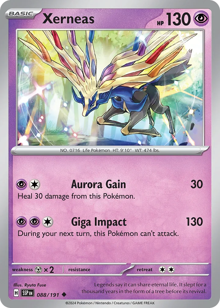 Xerneas, Surging Sparks 088/191