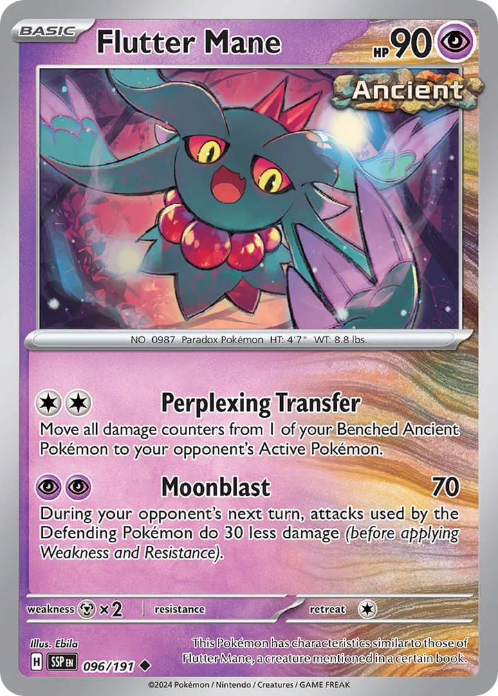 Flutter Mane, Surging Sparks 096/191