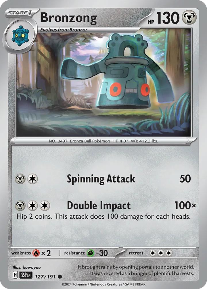 Bronzong, Surging Sparks 127/191