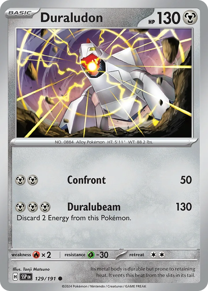 Duraludon, Surging Sparks 129/191