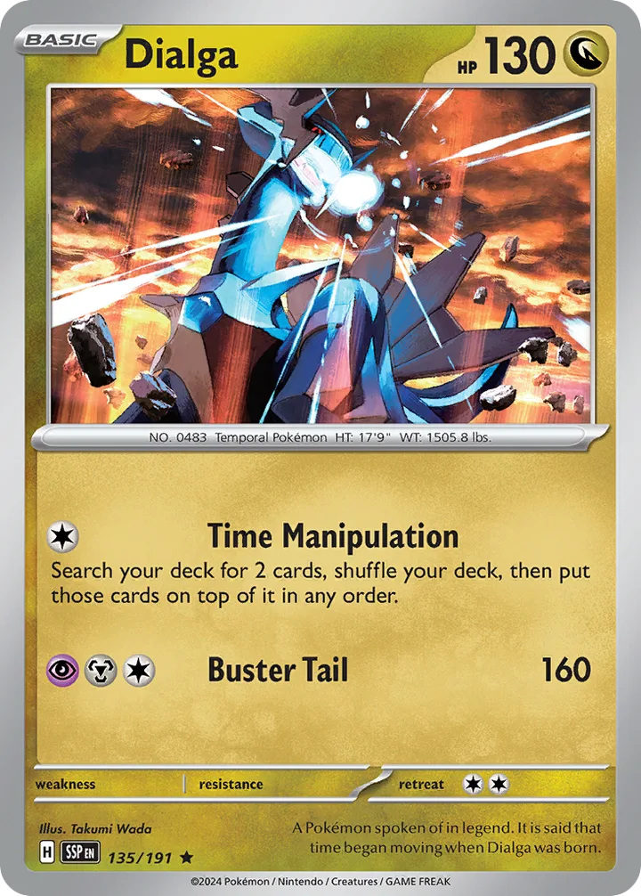 Dialga, Surging Sparks 135/191