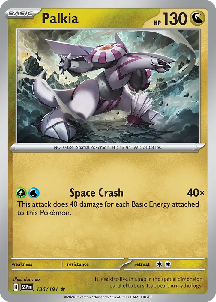 Palkia, Surging Sparks 136/191
