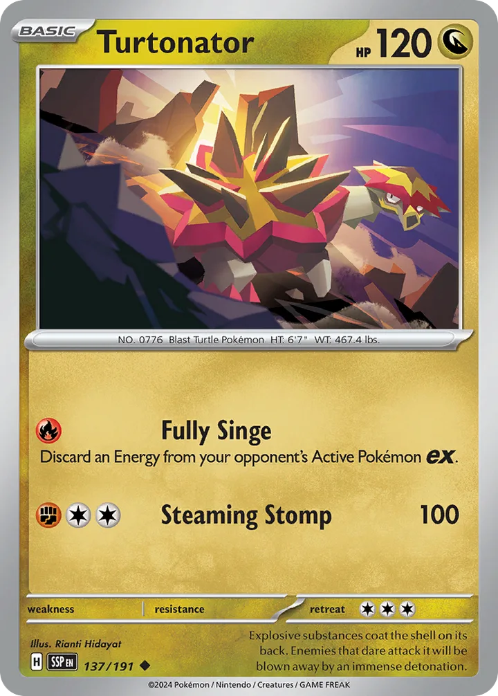 Turtonator, Surging Sparks 137/191