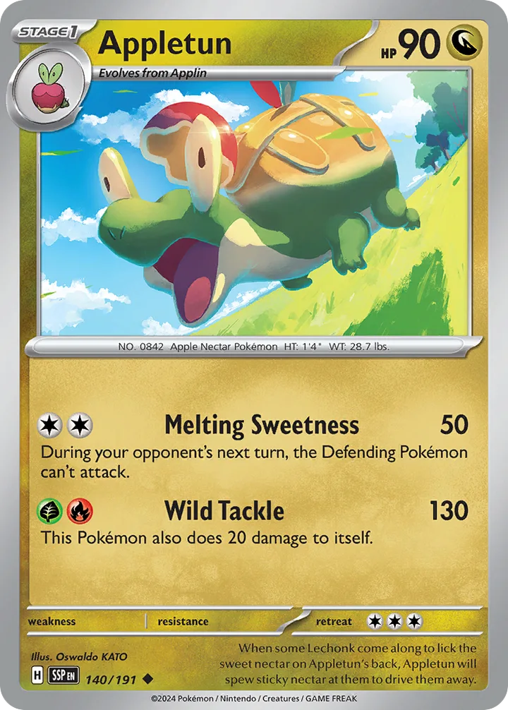 Appletun, Surging Sparks 140/191