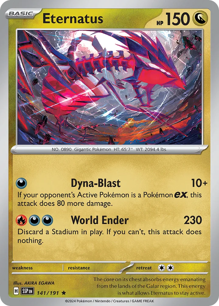 Eternatus, Surging Sparks 141/191