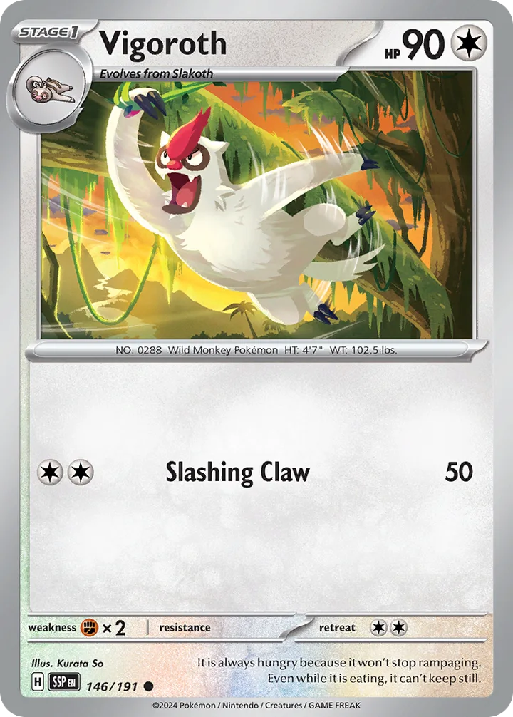 Vigoroth, Surging Sparks 146/191