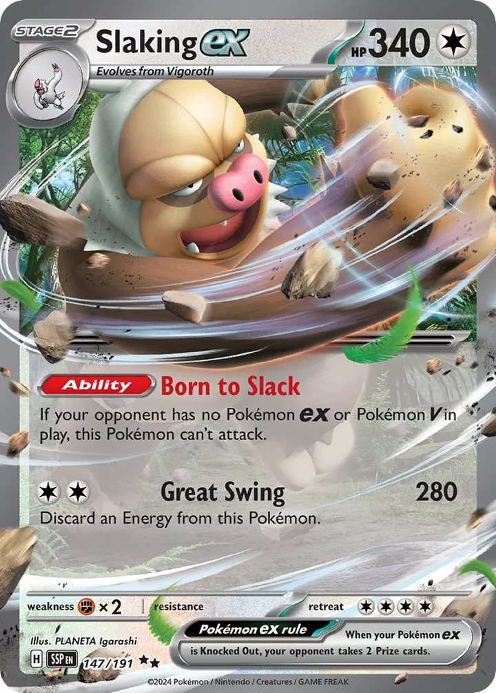 Slaking ex, Surging Sparks 147/191