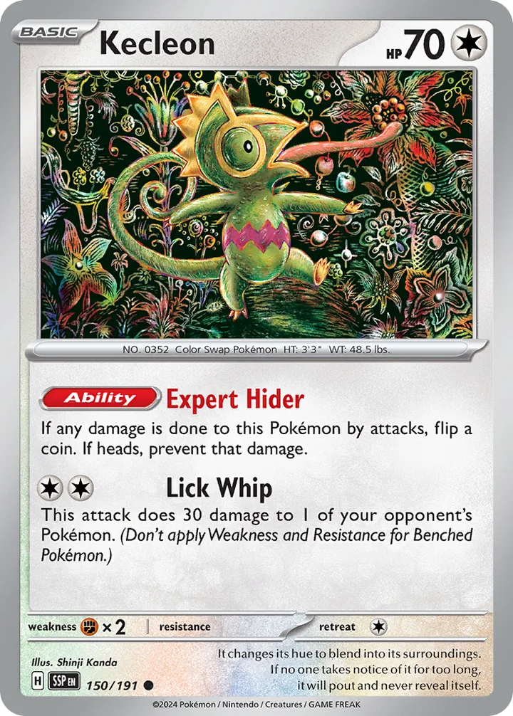 Kecleon, Surging Sparks 150/191