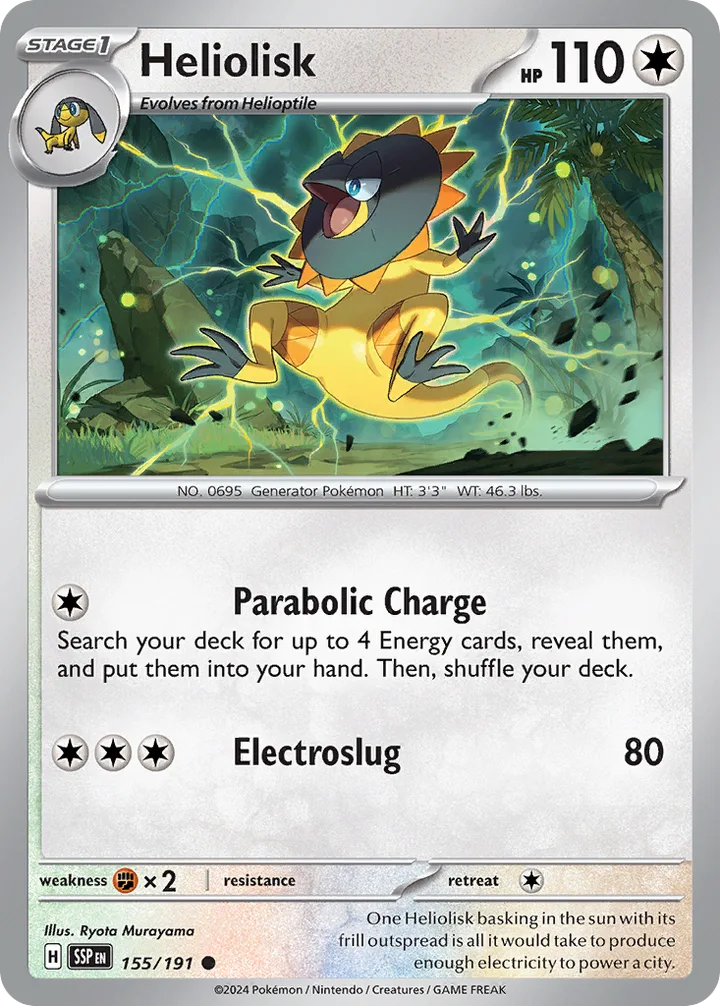 Heliolisk, Surging Sparks 155/191