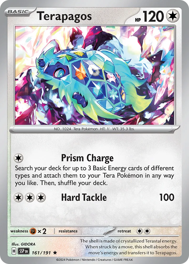 Terapagos, Surging Sparks 161/191