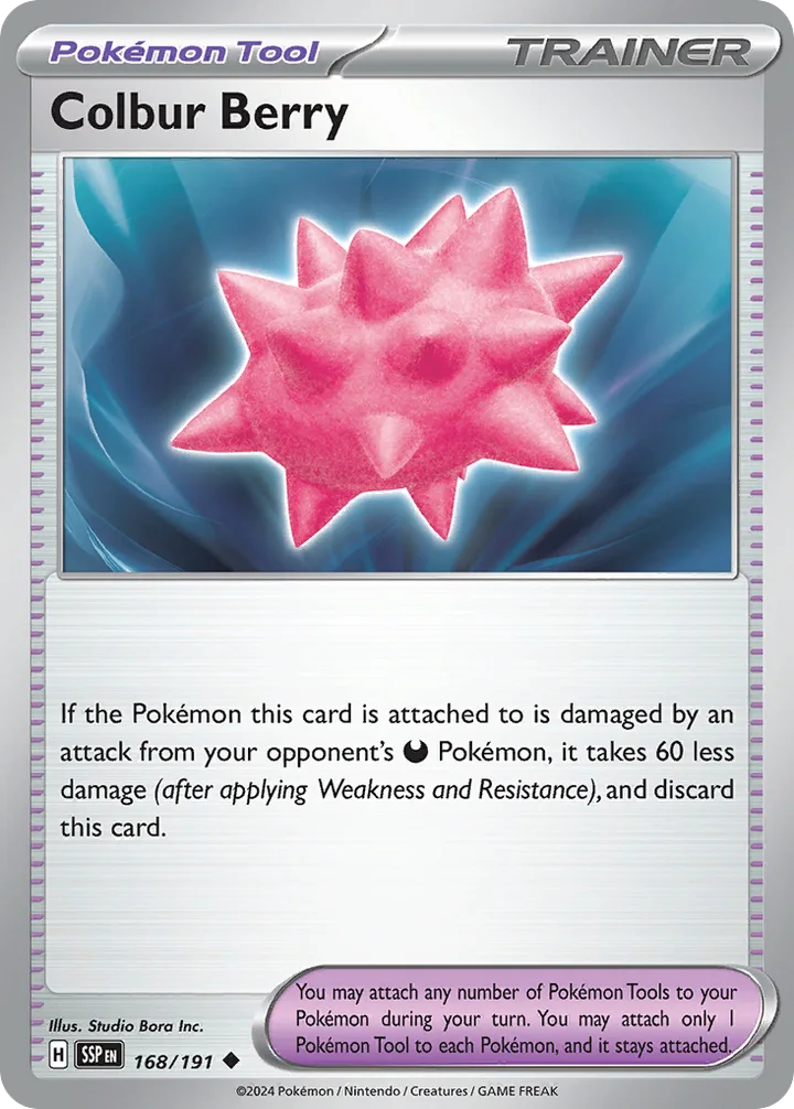 Colbur Berry, Surging Sparks 168/191