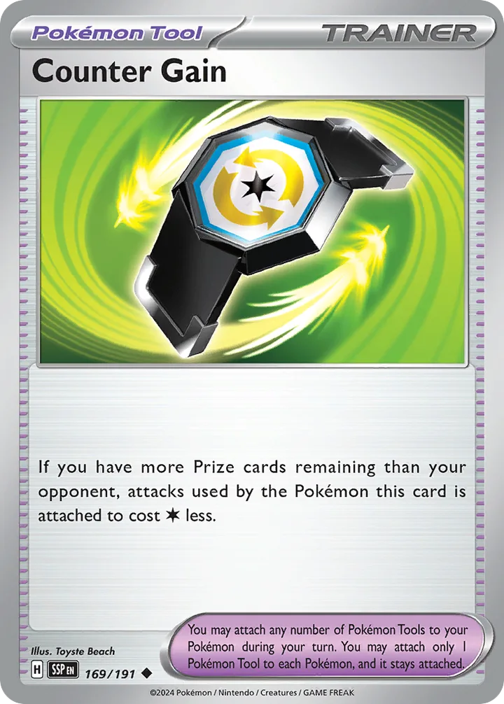 Counter Gain, Surging Sparks 169/191