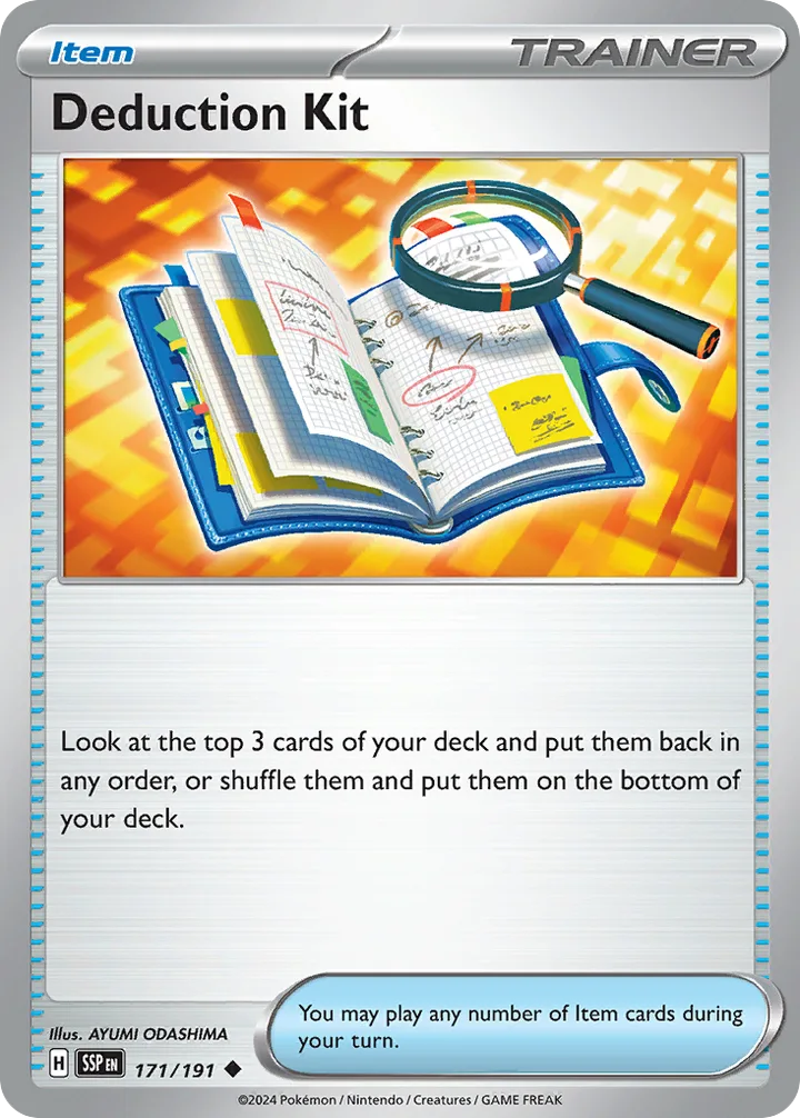 Deduction Kit, Surging Sparks 171/191