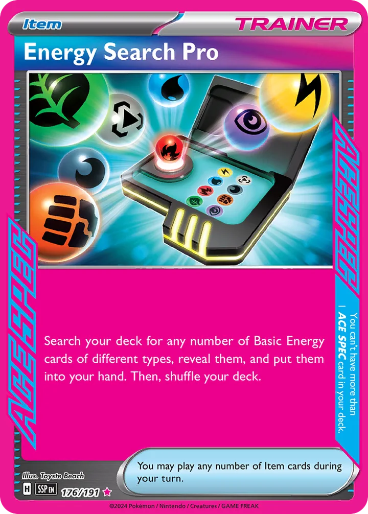 Energy Search Pro, Surging Sparks 176/191