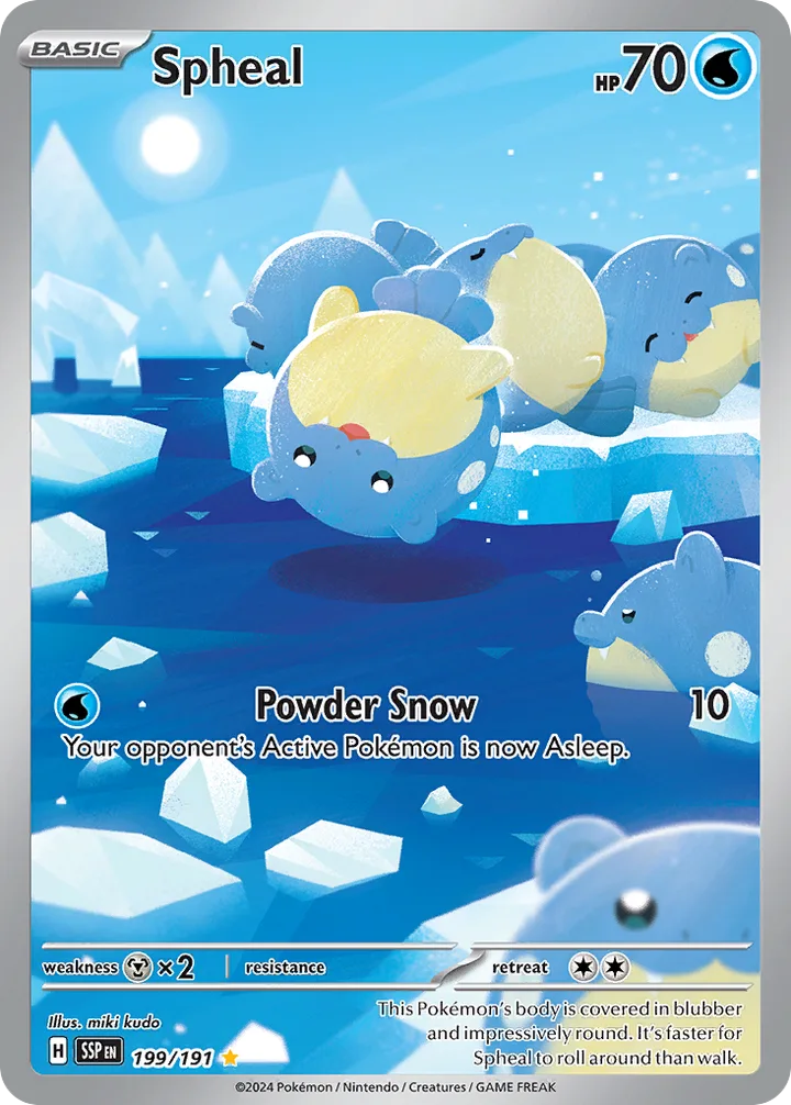 Spheal, Surging Sparks 199/191