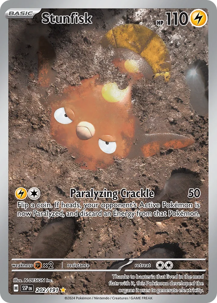 Stunfisk, Surging Sparks 202/191