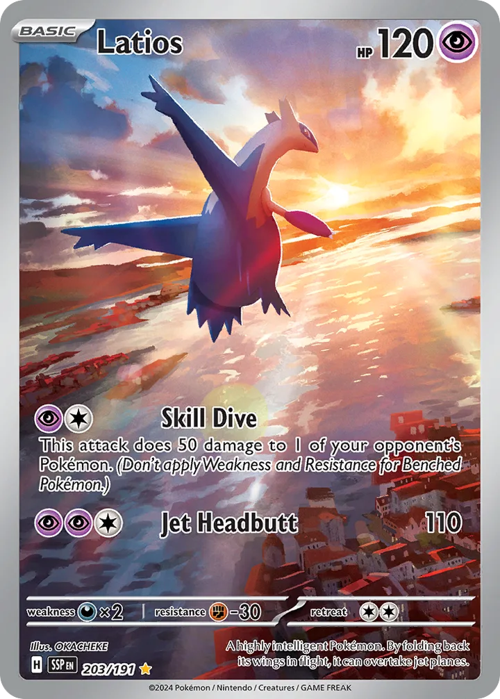Latios, Surging Sparks 203/191