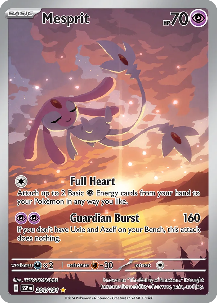 Mesprit, Surging Sparks 204/191