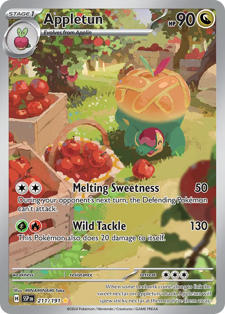 Appletun, Surging Sparks 211/191