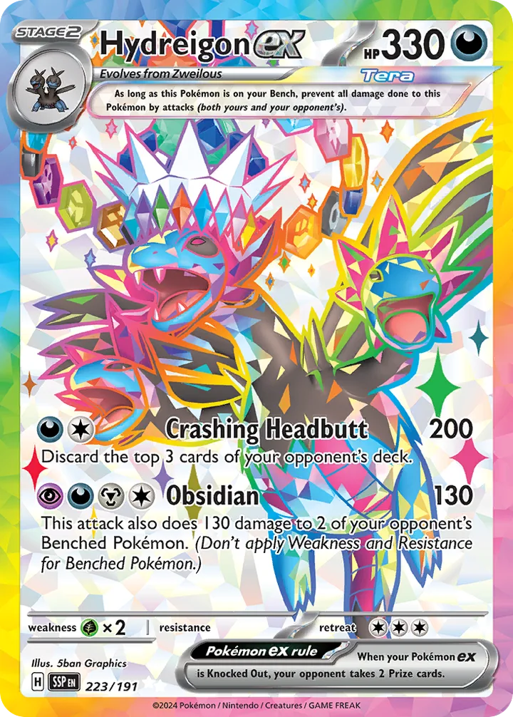 Hydreigon ex, Surging Sparks 223/191