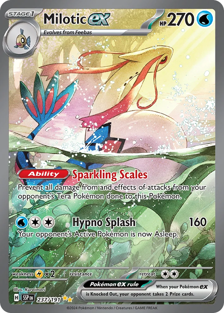 Milotic ex, Surging Sparks 237/191