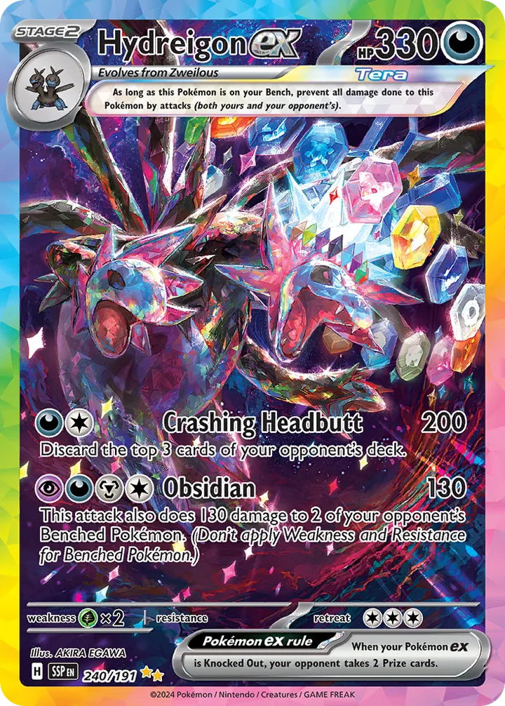 Hydreigon ex, Surging Sparks 240/191
