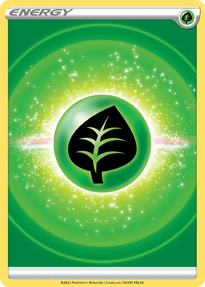 Grass Energy, Sword & Shield Energy (Brilliant Stars) No Number
