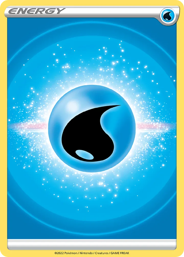 Water Energy, Sword & Shield Energy (Brilliant Stars) No Number
