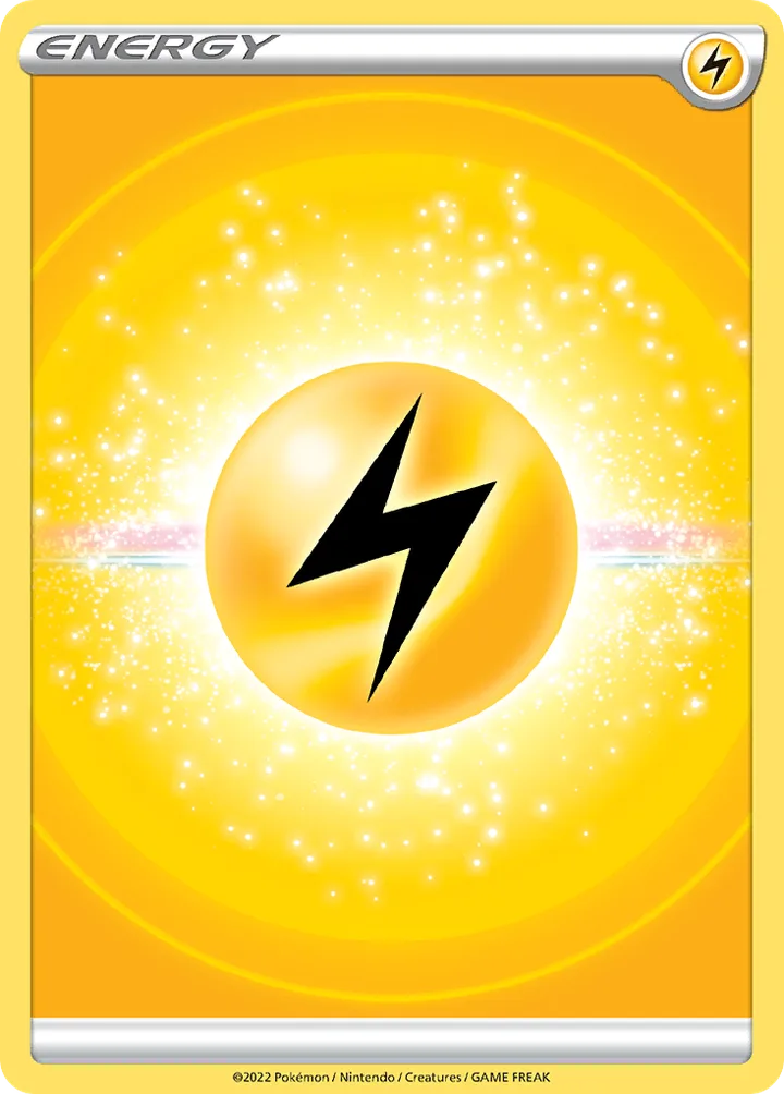 Lightning Energy, Sword & Shield Energy (Brilliant Stars) No Number