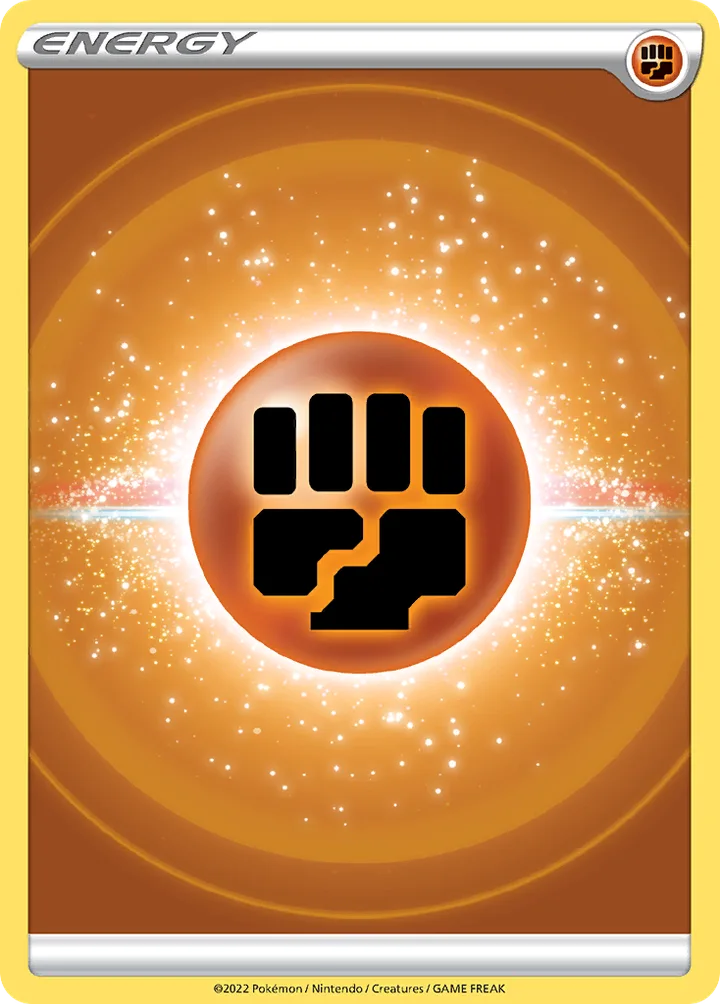 Fighting Energy, Sword & Shield Energy (Brilliant Stars) No Number