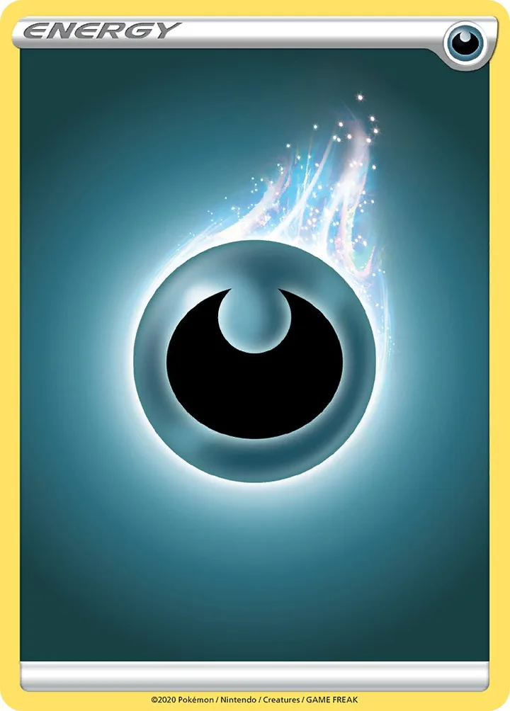 Darkness Energy, Sword & Shield Energy No Number