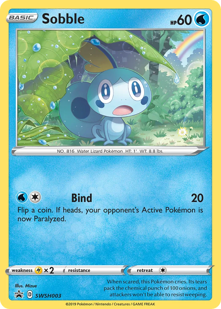 Sobble, Sword & Shield Promos SWSH003
