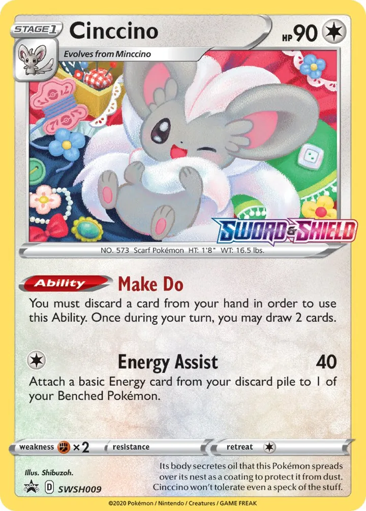 Cinccino, Sword & Shield Promos SWSH009