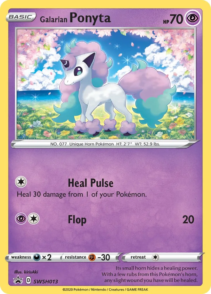 Galarian Ponyta, Sword & Shield Promos SWSH013