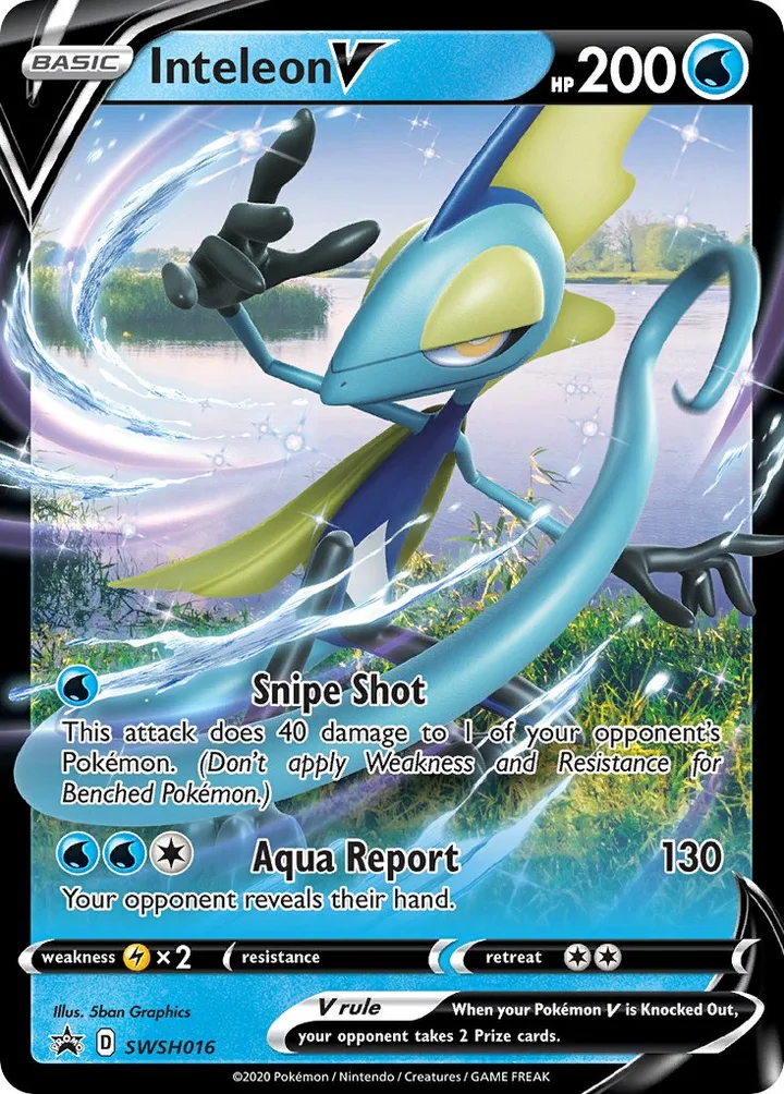 Inteleon V, Sword & Shield Promos SWSH016