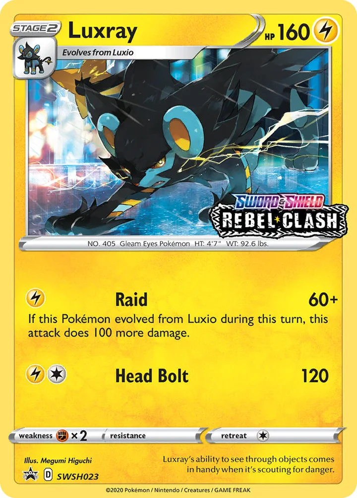 Luxray, Sword & Shield Promos SWSH023